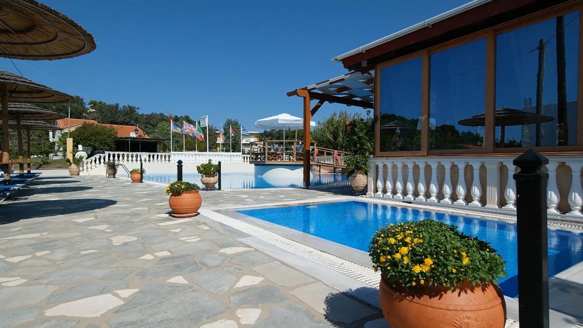 Hotel Marvel Arillas Agiou Georgiou Esterno foto
